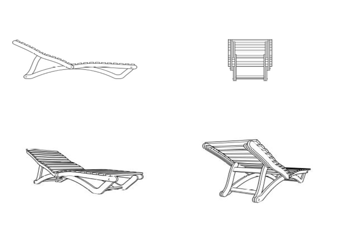 Pigra the sun lounger